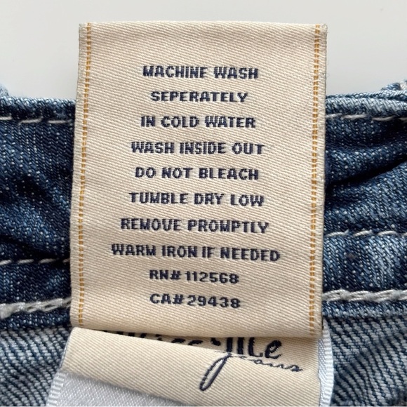 Miss Me Easy Boot Cut Jeans 30 Blue - Picture 9 of 10